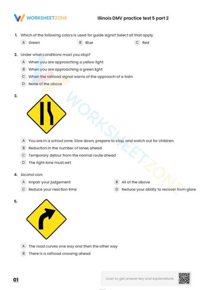 Illinois DMV Practice Test PDF – Free Download & Effective Prep