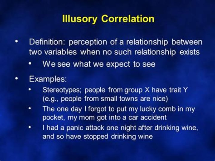 Illusory Correlation How to Spot This Common Mental Error