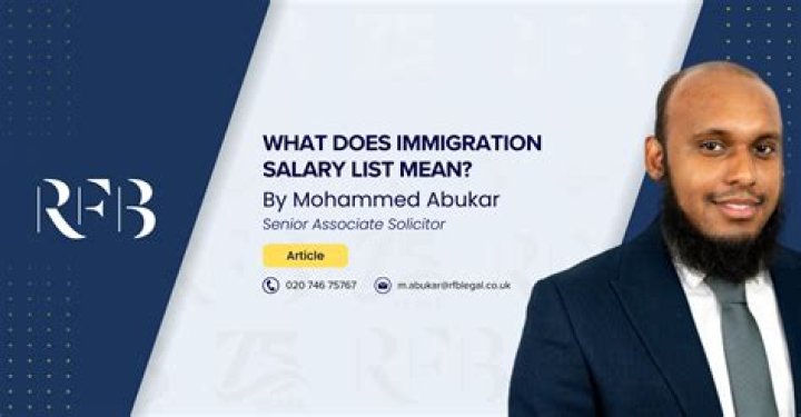 Immigration Salary List PDF: 2024 Earnings Guide for Workers