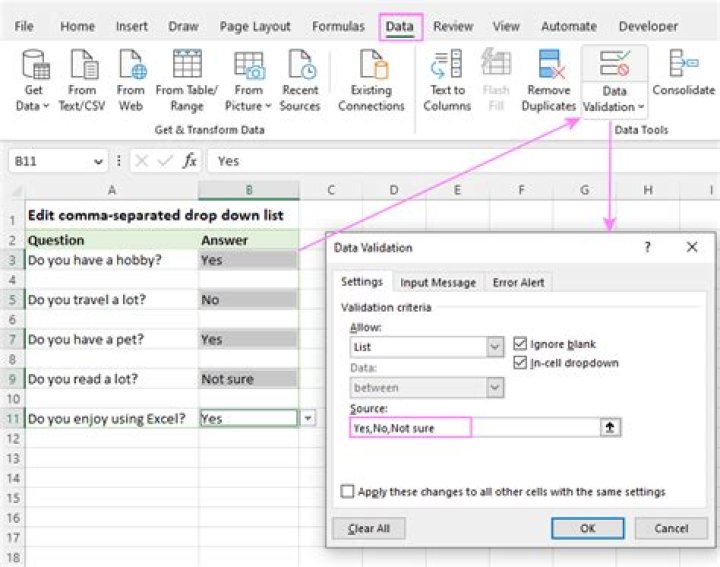 Import Drop Down List from Excel to PDF Form Automatically