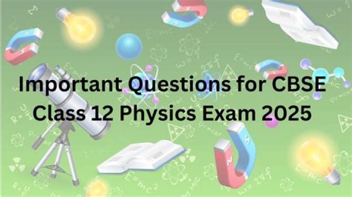 Important Questions for Class 12 Physics with Answers PDF