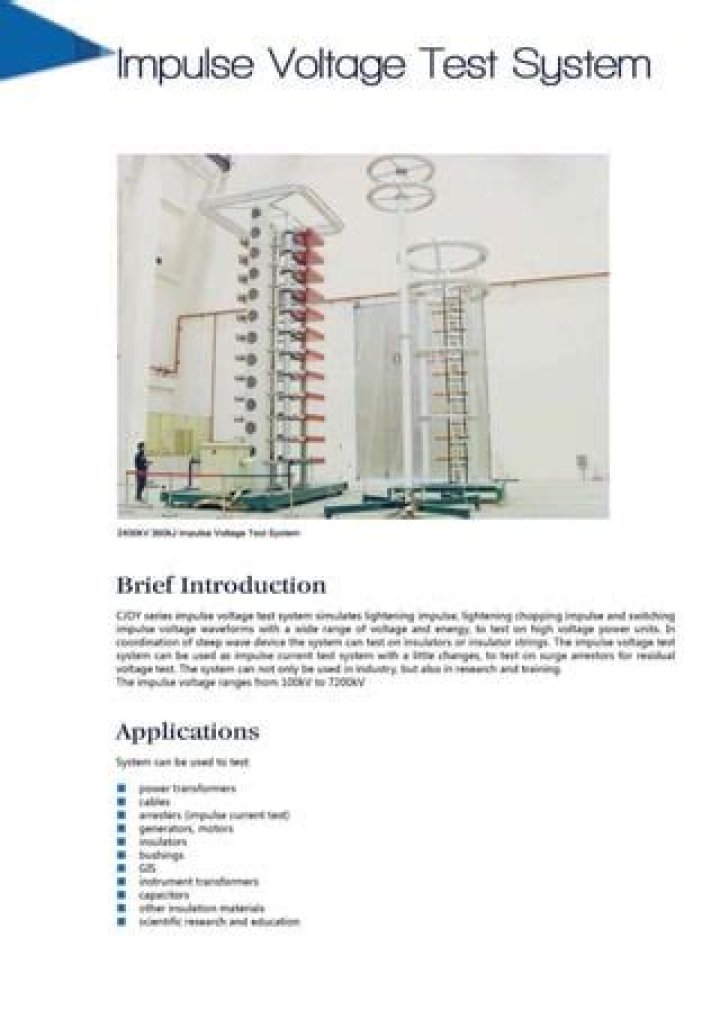 Impulse Voltage Test PDF: Essential Guide & Safety Standards