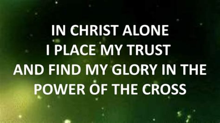 In Christ Alone: Trust & Trust Sheet Music PDF for Worship