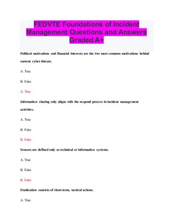 Incident Management Questions and Answers PDF: Expert Guide