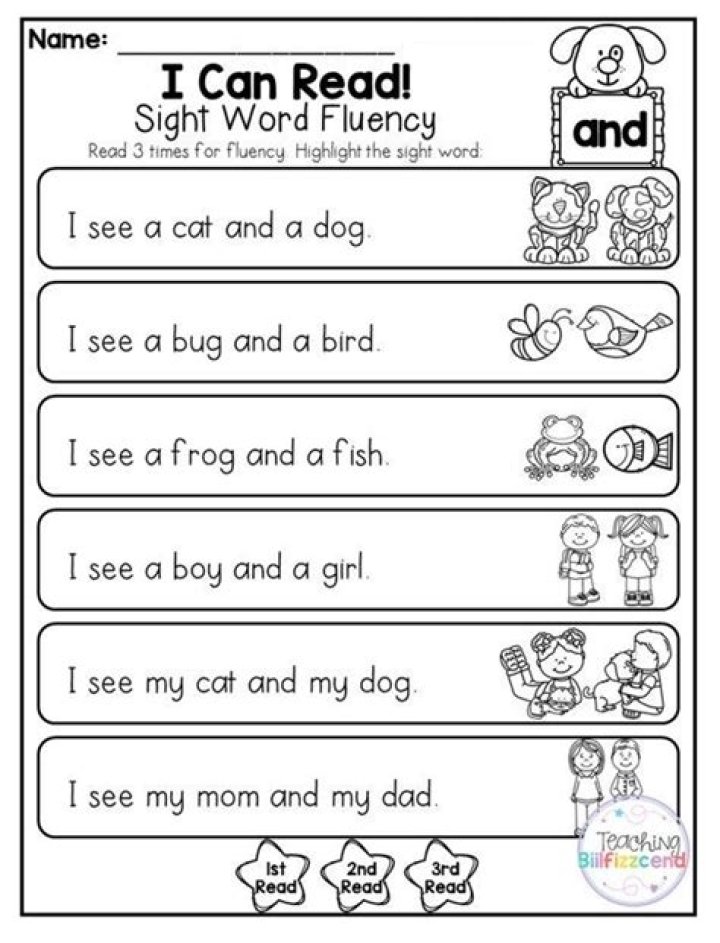 Free Independent Reading Worksheets PDF for Students