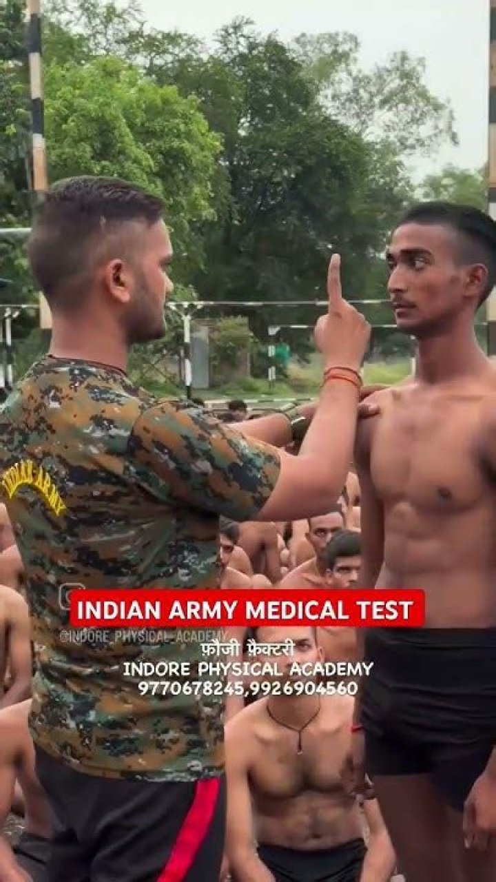Indian Army Medical Test PDF: Official Sample & Guidelines