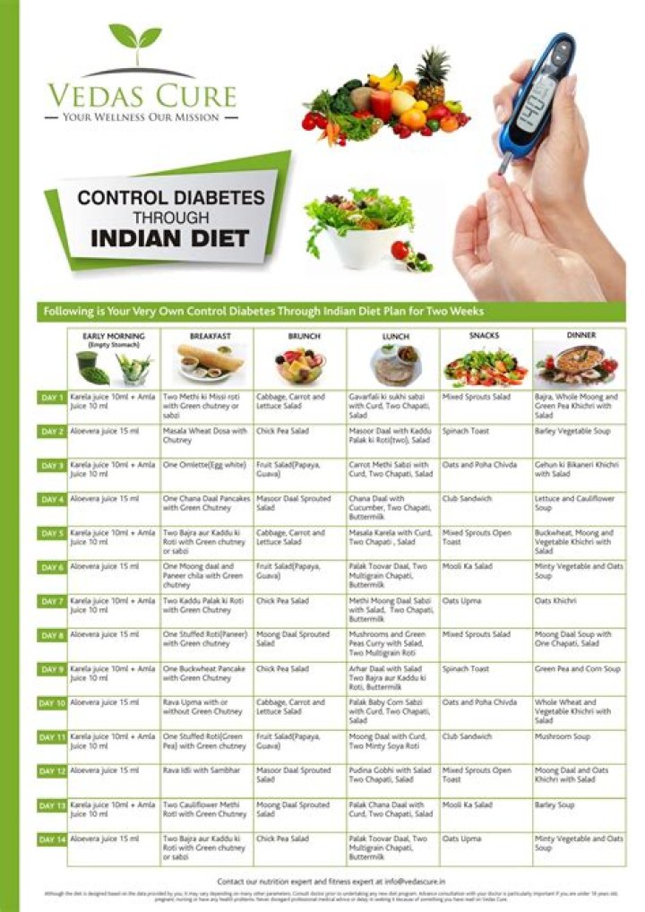 Indian Diabetic Meal Plan PDF: Easy Healthy Recipes & Meal Guidelines