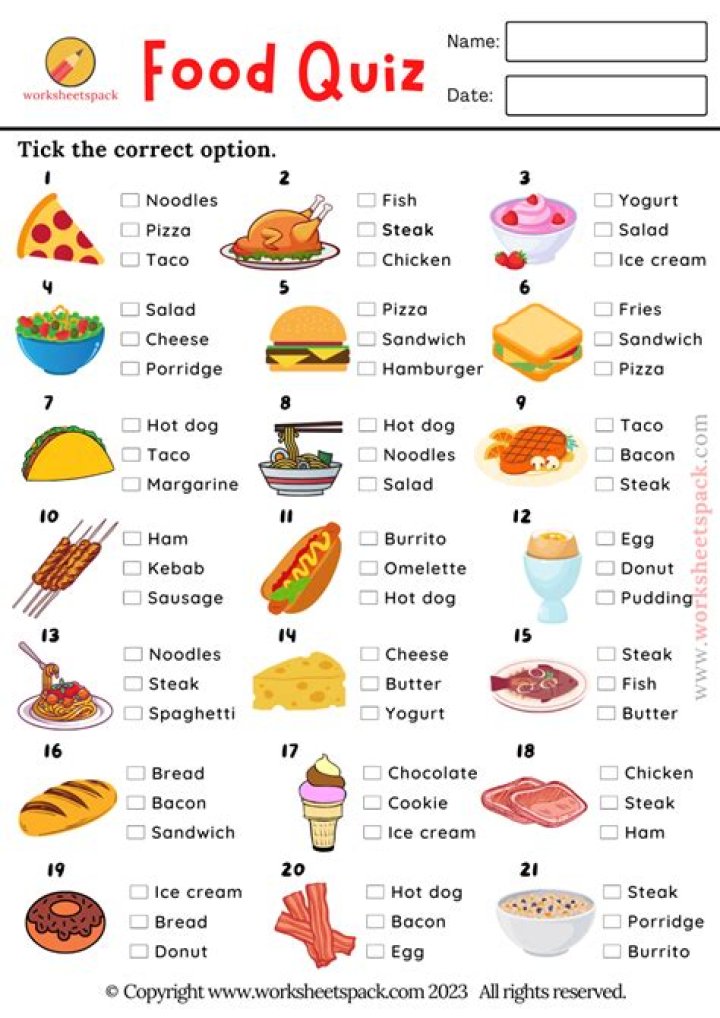 Indian Food Quiz with Answers PDF – Test Your Knowledge