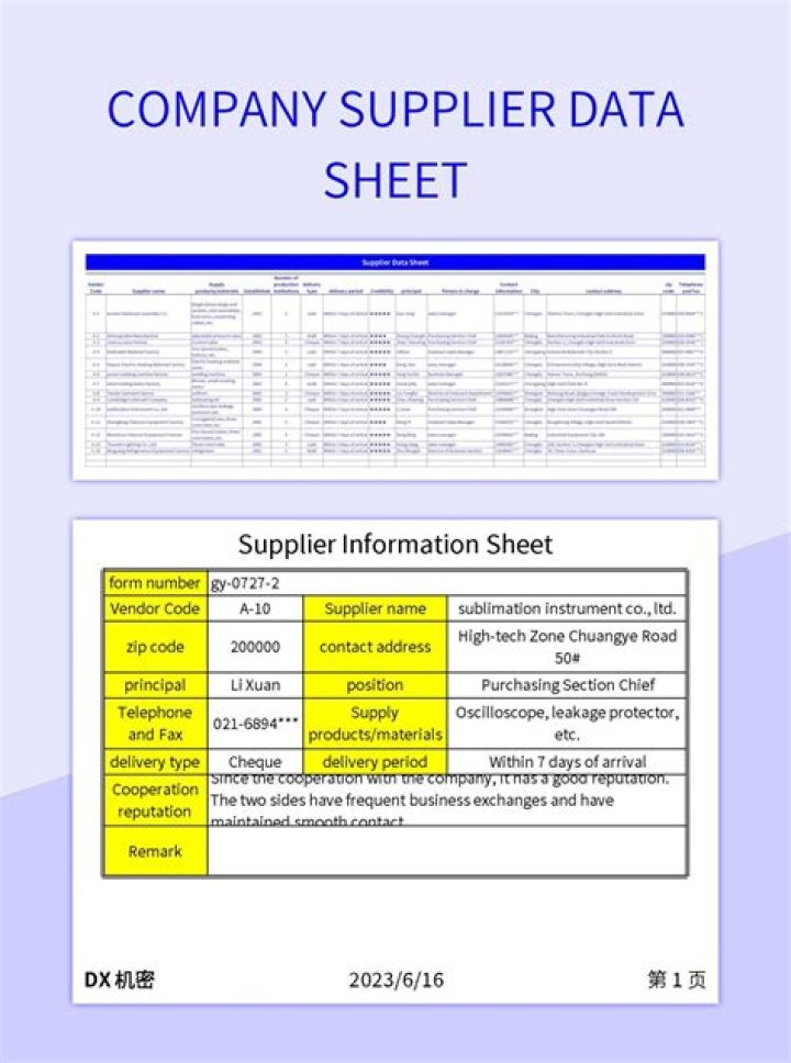 Inditex Supplier List PDF: Complete Access to Authorized Suppliers