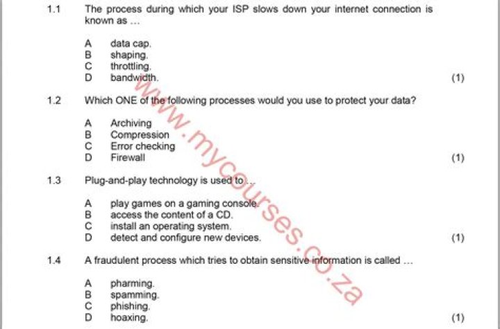 Industrial Electronics N1 Question Papers & Memos PDF with Answers