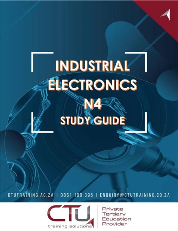 Industrial Electronics N4 Question Papers & Memos PDF – Download Exam Resources