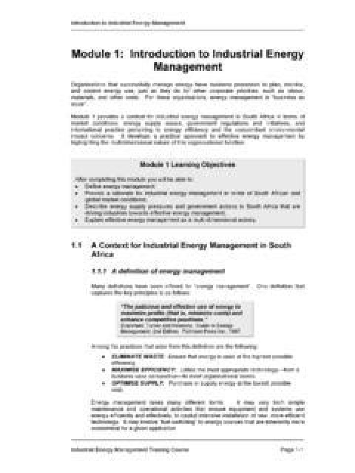 Industrial Energy Management PDF: Optimize Industrial Energy Use