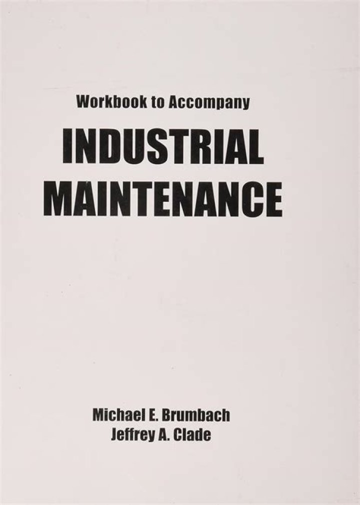 Industrial Maintenance Workbook Answer Key PDF – Complete Solution Guide