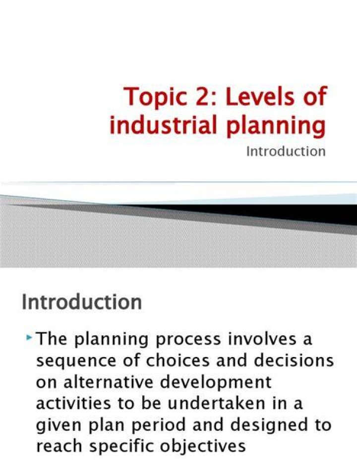 Comprehensive Industrial Planning PDF Guide