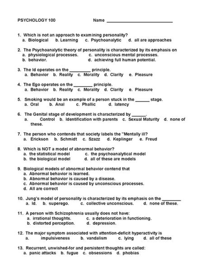 Industrial Psychology Questions and Answers PDF: Expert Insights