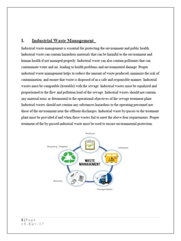 Industrial Waste Management PDF: Comprehensive Guide to Safe Disposal & Compliance