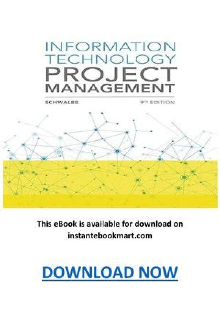 Information Technology Project Management 9th Edition: Essential PDF Guide