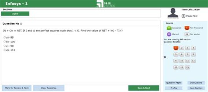 Infosys Online Test Questions & Answers PDF – Practice Now