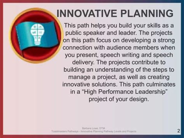 Innovative Planning Toastmasters PDF: Master Leadership & Communication