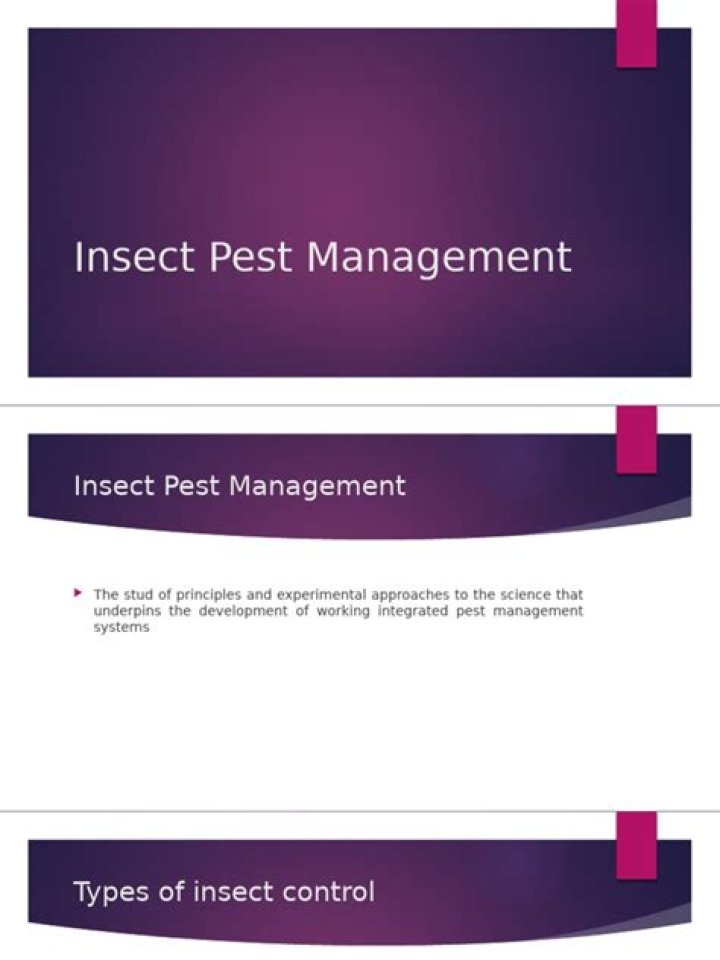 Effective Insect Pest Management PDF: Expert Strategies for Controlling Garden and Crop Pests