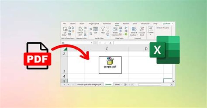 How to Insert PDF to Excel Worksheet: Step-by-Step Guide