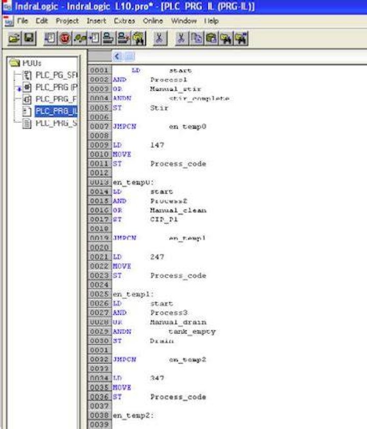 Comprehensive Instruction List for PLC Programming in PDF Format
