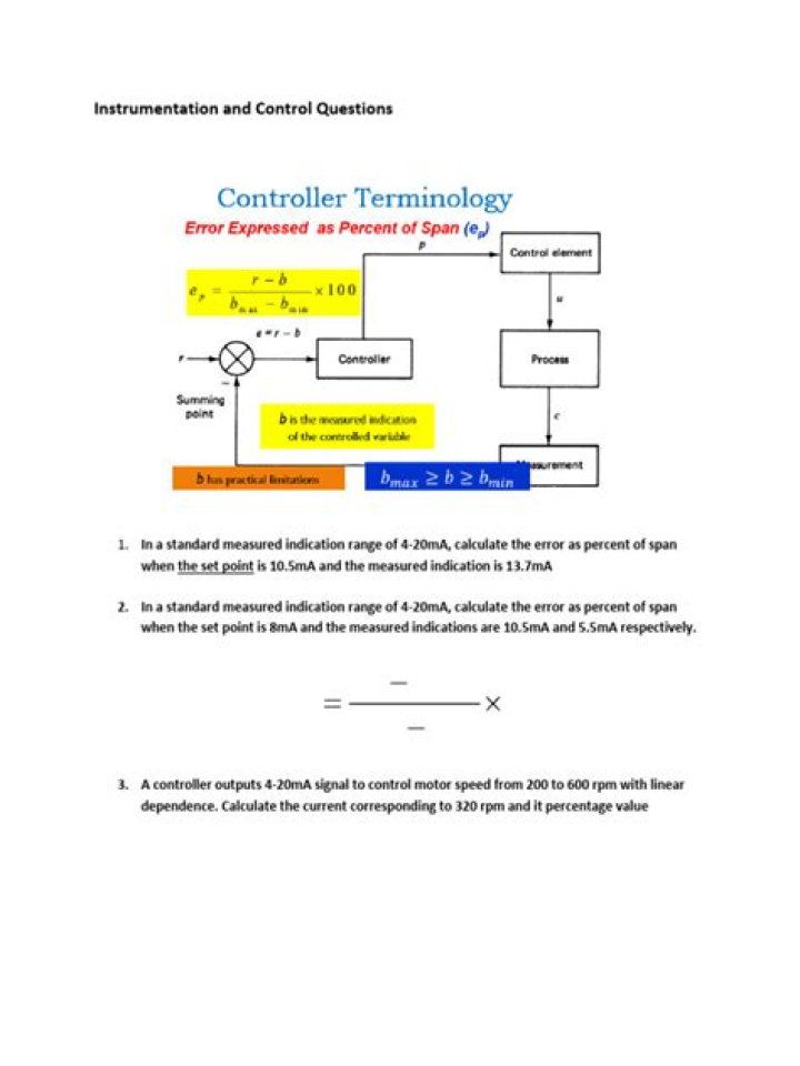 Instrumentation and Control Questions & Answers PDF: Expert Study Guide