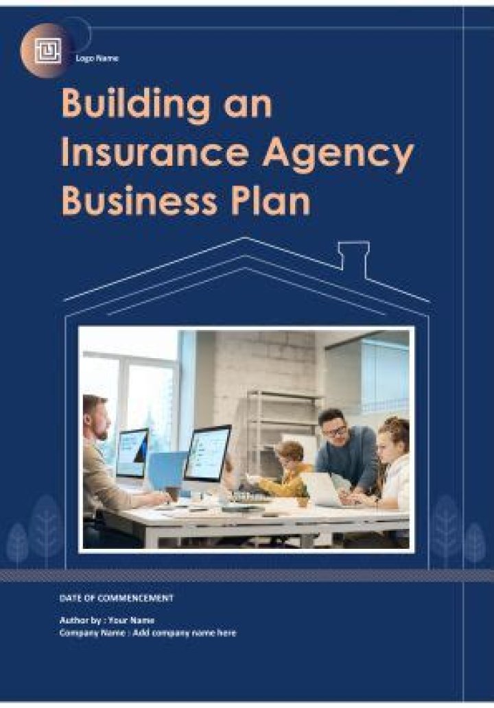 Insurance Agency Business Plan PDF: Step-by-Step Template