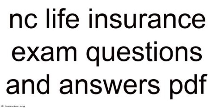 Insurance Exam Questions and Answers PDF: Master Your Exam