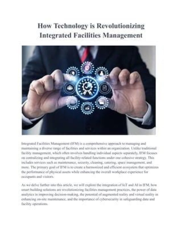 Integrated Facilities Management PDF: Streamline Operations & Boost Efficiency