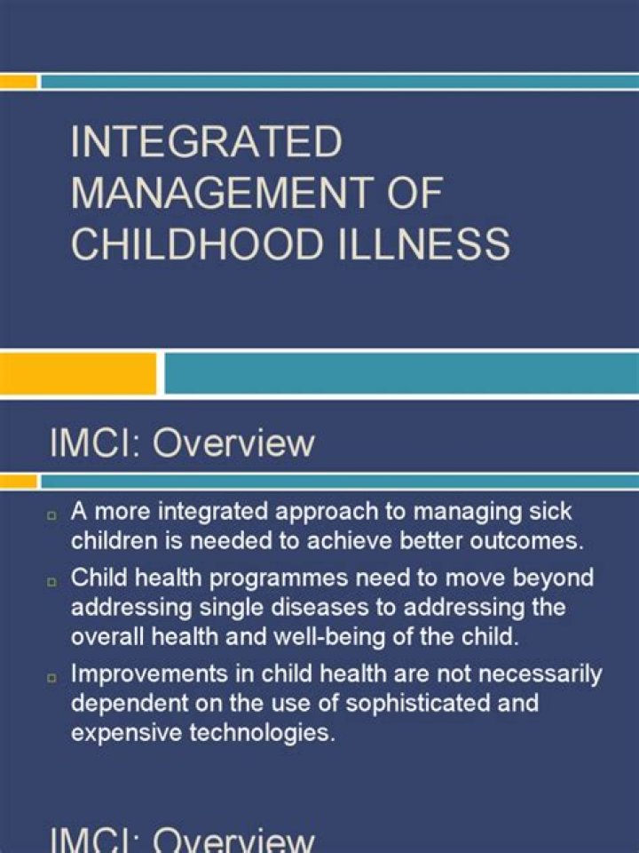 Integrated Management of Childhood Illness PDF: Comprehensive Care Guide