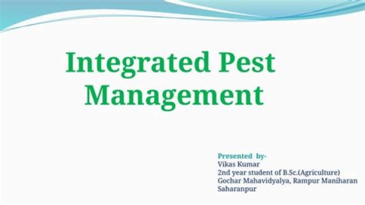 Integrated Pest and Disease Management PDF: Expert Guide