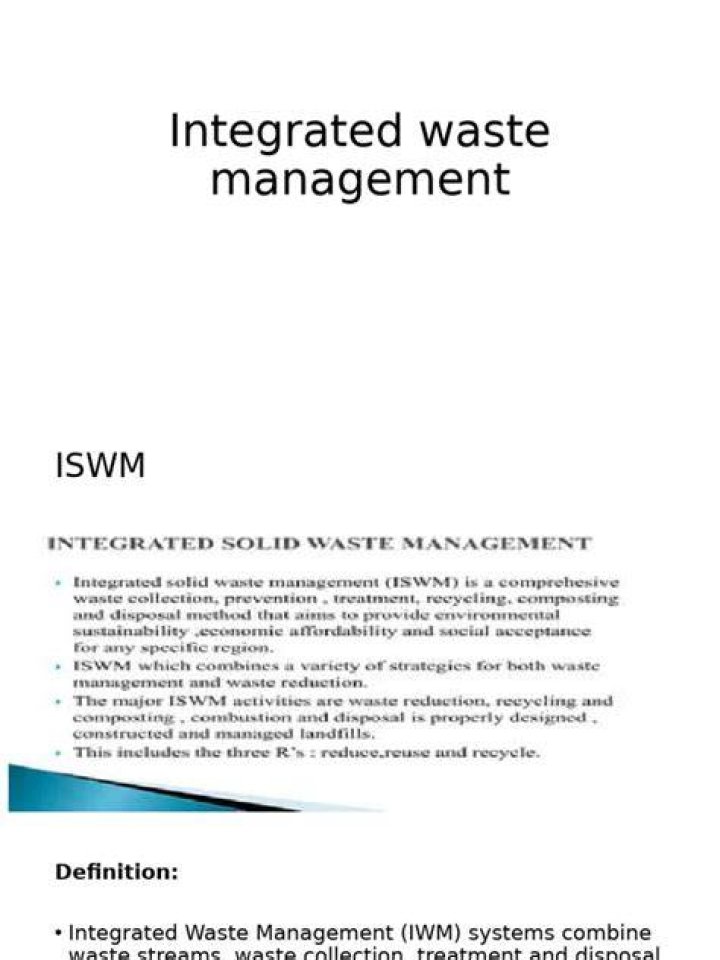 Integrated Waste Management PDF: Comprehensive Guide to Sustainable Solutions