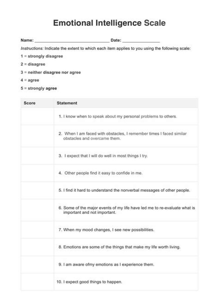 Free Intelligence Test Sample PDF for Accurate Assessment