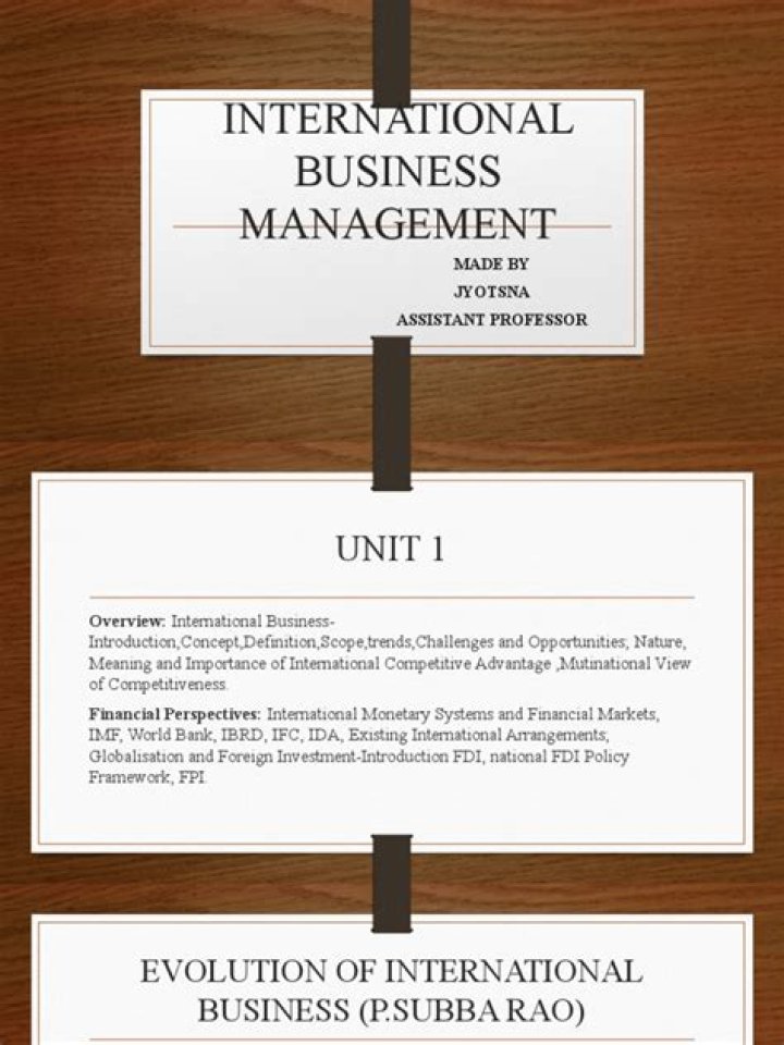 Top International Business Management Book PDF for Success