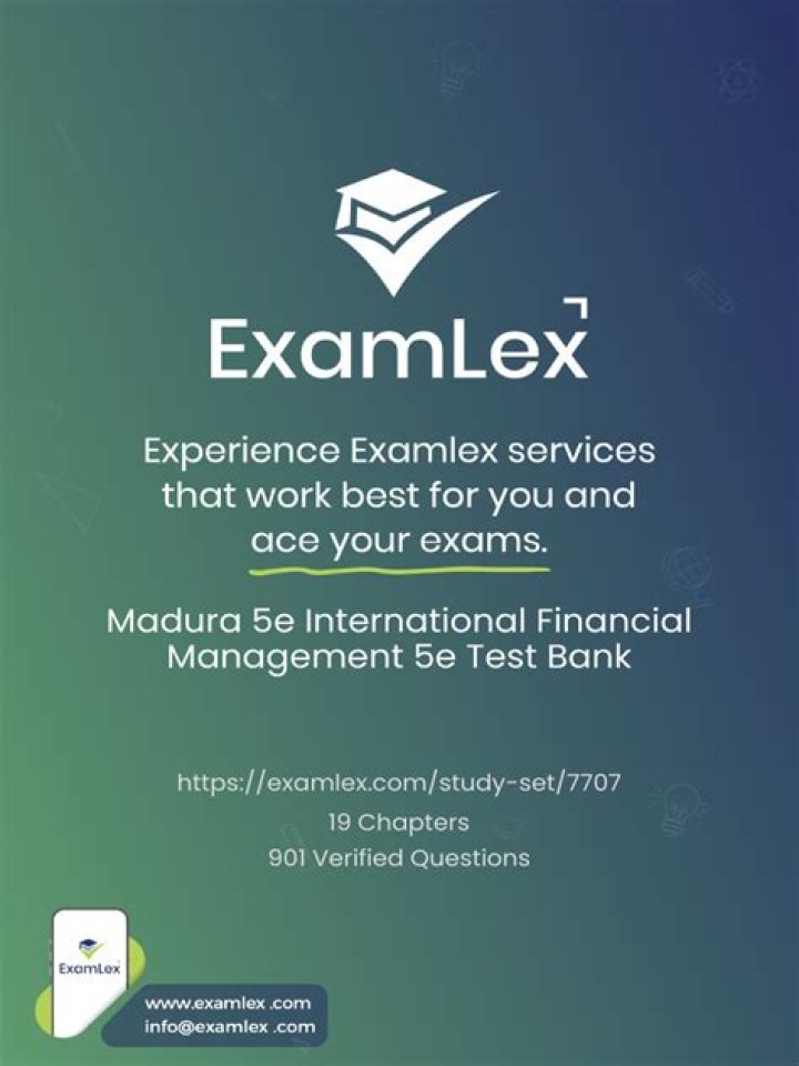 International Finance Test Bank PDF: Comprehensive Study Material