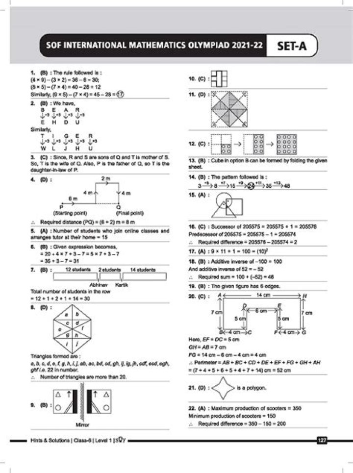 International Mathematical Olympiad Questions & Answers PDF – Complete Practice