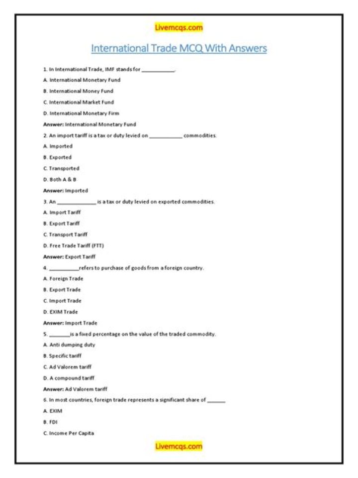 International Trade Finance Q&A: Essential PDF Guide for Businesses