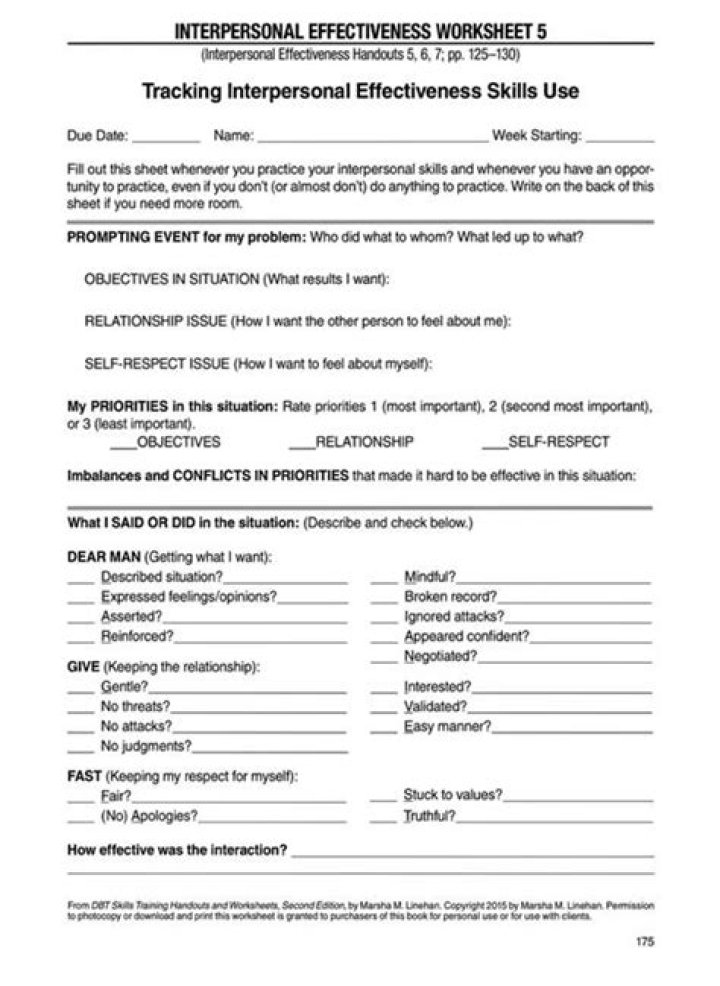 Boost Your Interpersonal Effectiveness with Free PDF Worksheets