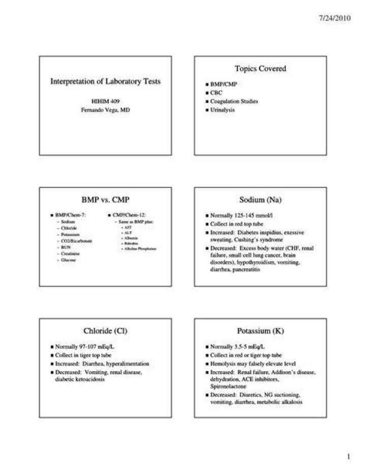 Expert Interpretation of Laboratory Tests PDF Guide