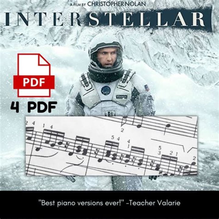 Interstellar Piano Sheet Music by Patrik Pietschmann PDF Download