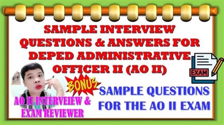 Interview Questions for Administrative Officer in Government PDF Guide
