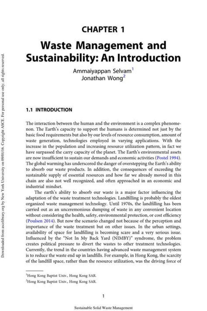 Introduction to Waste Management PDF: Essential Guidelines & Practices