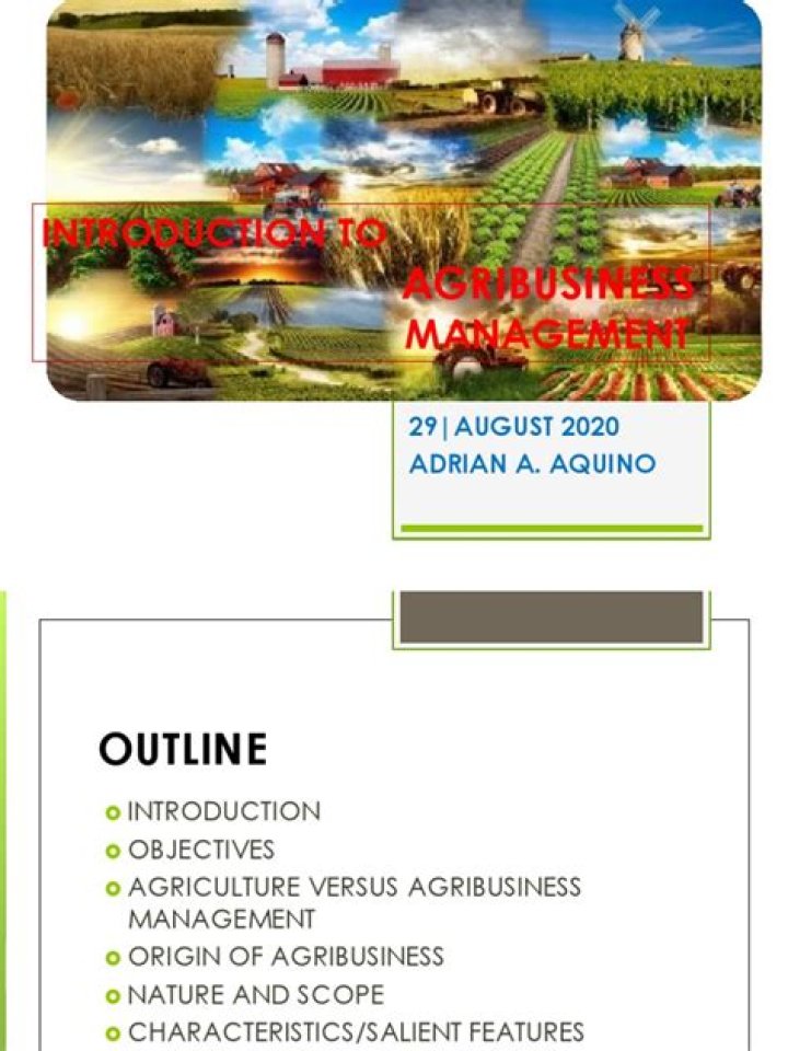 Introduction to Agribusiness Management PDF: Essential Guide