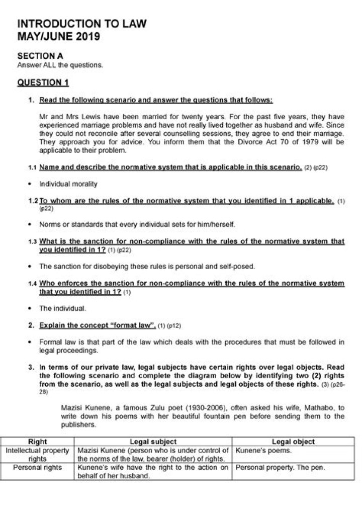 Introduction to Law Questions and Answers PDF: Clear Answers for Beginners
