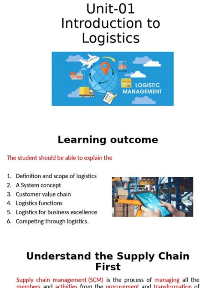 Introduction to Logistics Management PDF: Your Complete Guide