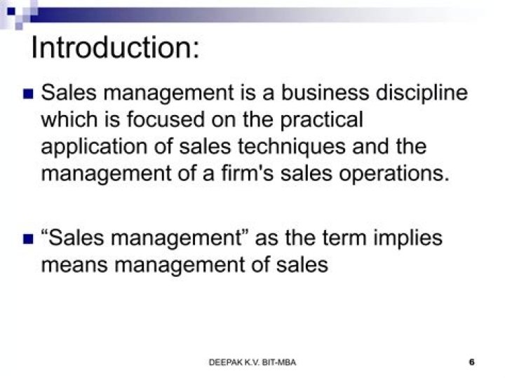Introduction to Sales Management: Free PDF Guide