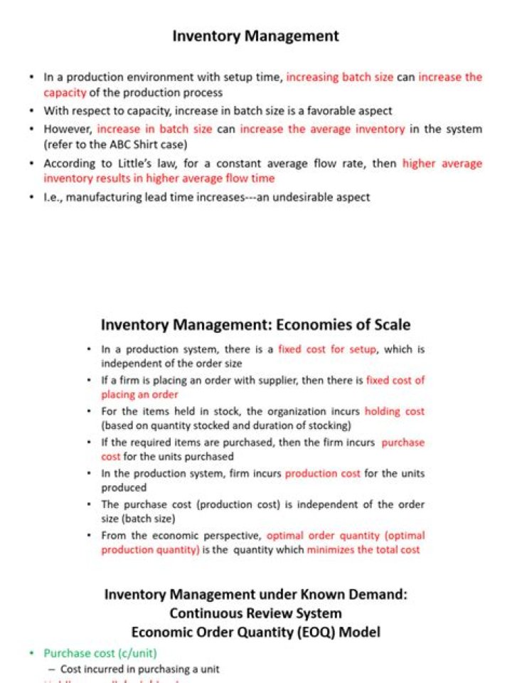 Master Inventory Management with EOQ Model: Free PDF Guide