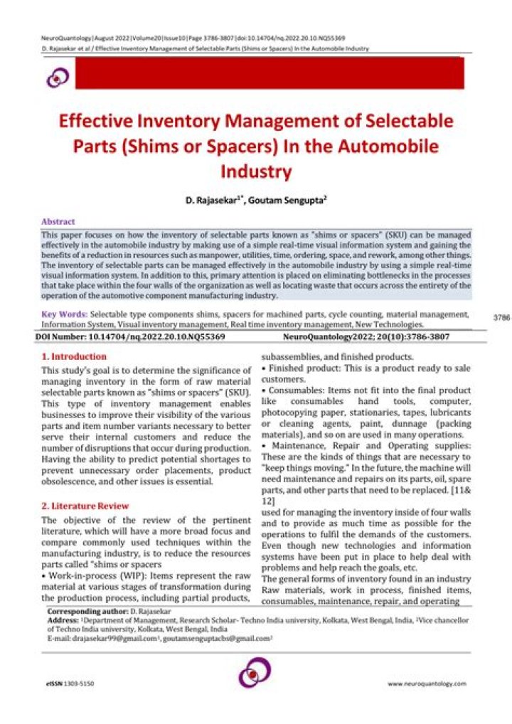 Master Inventory Management in the Automobile Industry: A PDF Guide