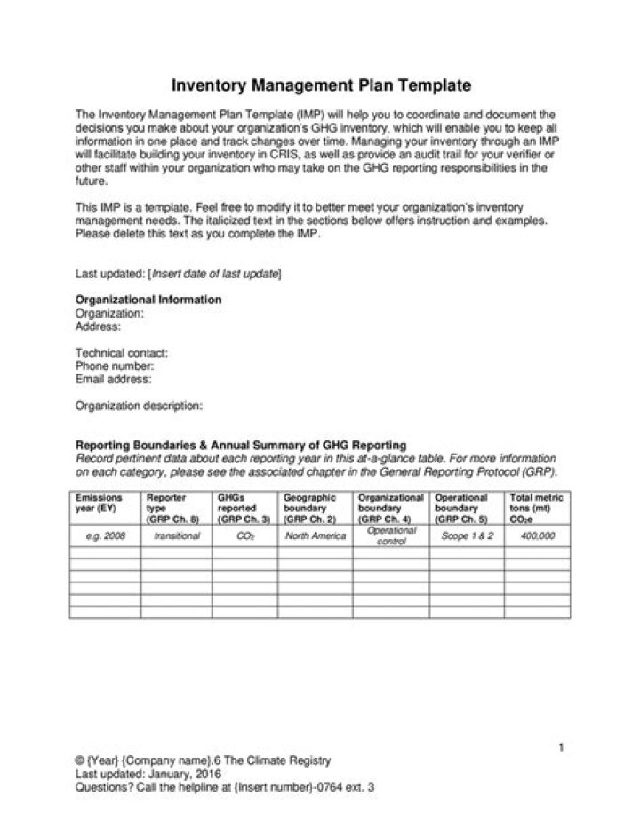 Inventory Management Plan PDF: Optimize Stock Control & Reduce Costs